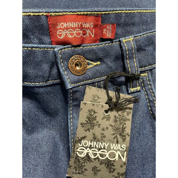 NWT - Johnny Was x Sasson Lumiere Wide Leg Jean - Picture 3 of 7